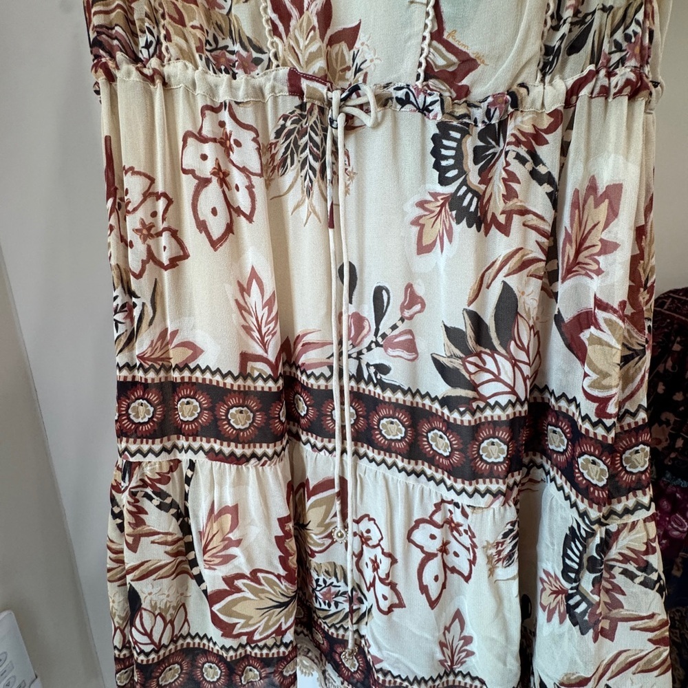 FARM Rio Sand Aura Floral Mini Dress - Picture 11 of 16
